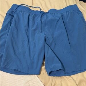 Russell Athletic Blue Men's Athletic Shorts